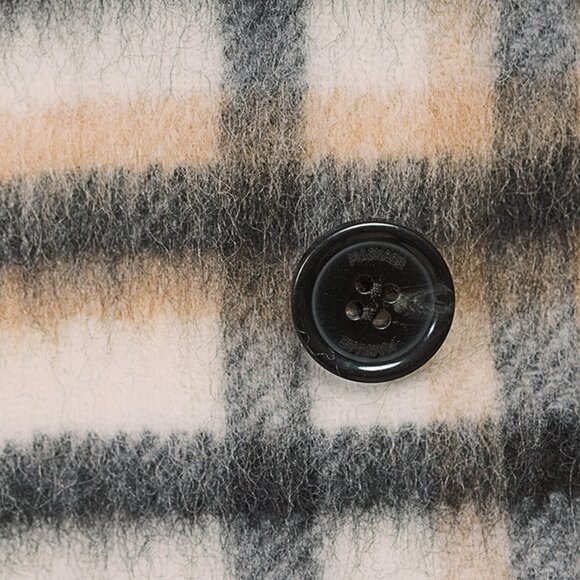 Mackage Sienna Wool-Blend Belted Coat In Plaid Print - Picture 14 of 15